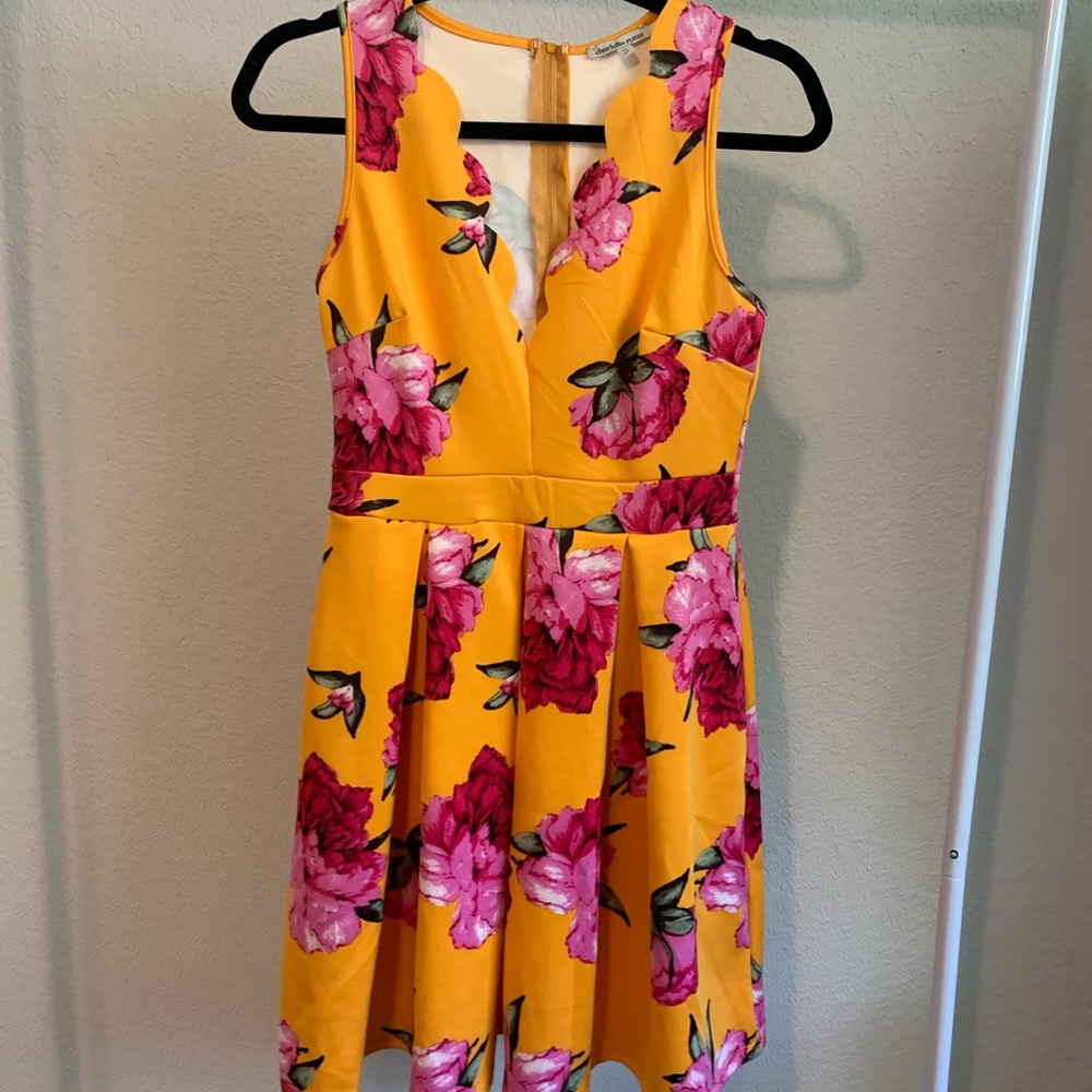 Yellow Rose Charlotte Russe Dress